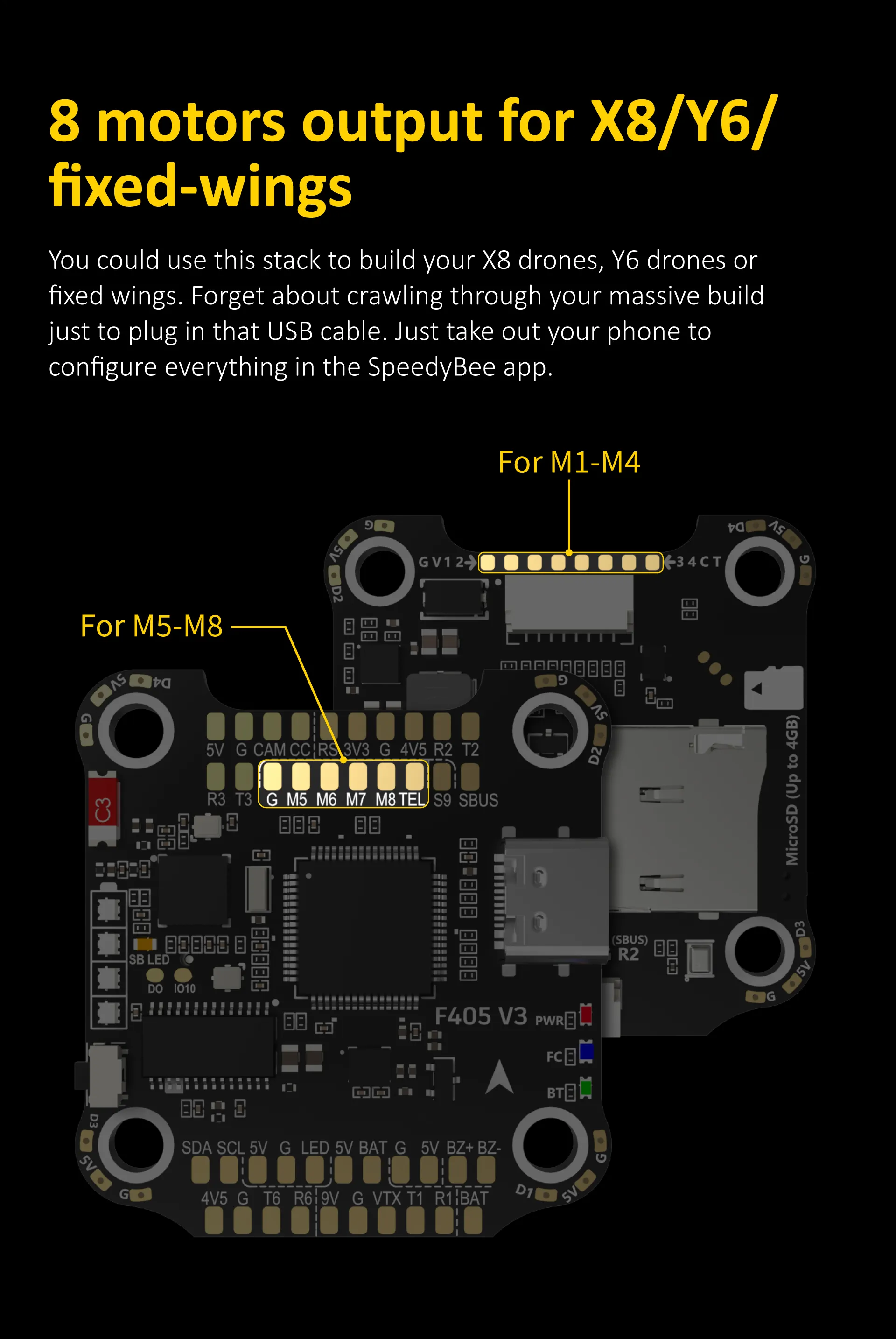 برج الطيران FPV F405 V3 50A 1(6).webp